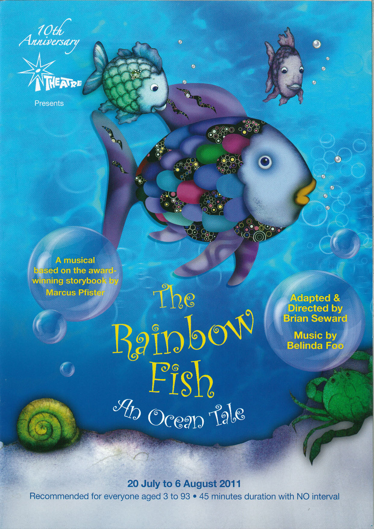 The Rainbow Fish (2011) | SG Theatre Archive